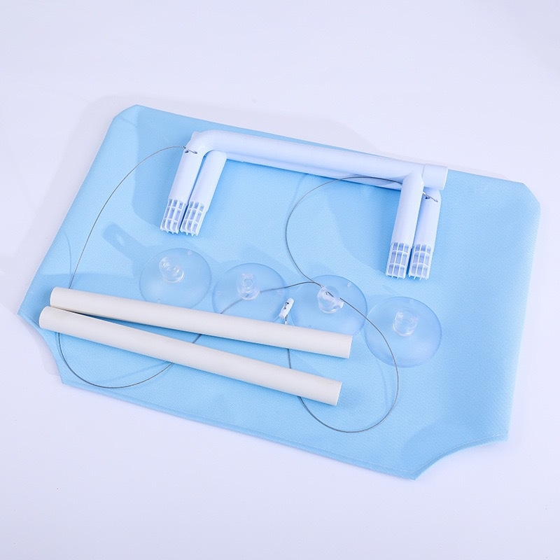 Textilný mačací hamak s prísavkami – všetky ročné obdobia, vnútorné použitie, priedušné hniezdo pre mačky