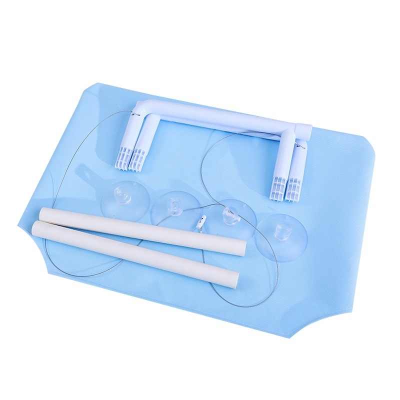 Textilný mačací hamak s prísavkami – všetky ročné obdobia, vnútorné použitie, priedušné hniezdo pre mačky