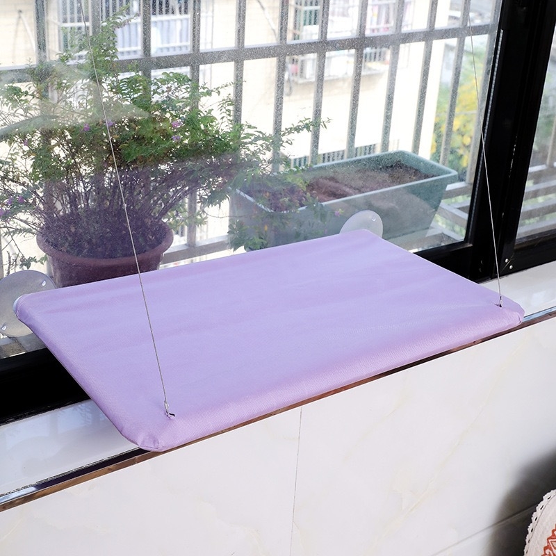 Textilný mačací hamak s prísavkami – všetky ročné obdobia, vnútorné použitie, priedušné hniezdo pre mačky