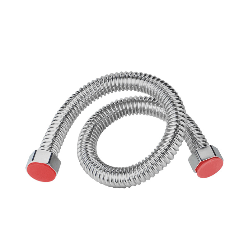 304 roostevabast terasest gofreeritud veevõtu sisendvoolik boilerile, WC-le ja köögile (80 MPa, 0–90°C)