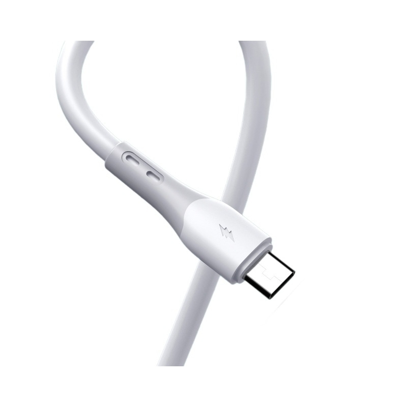 Silikonski 3-u-1 podatkovni kabel, 1.3m, 120W brzo punjenje, Lightning/Micro USB/USB-C