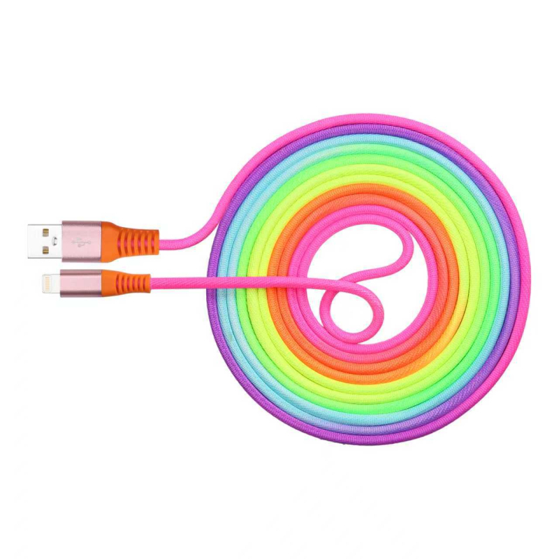 Kabel za punjenje s pletenicom, 66W, USB2.0 / Lightning / Type-C, PD brzo punjenje