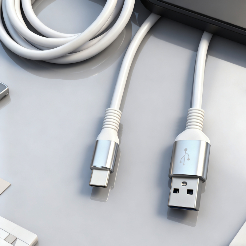 USB laadimiskabel – Quick Charge ühilduv, maksimaalne väljund 5V, TPE materjal