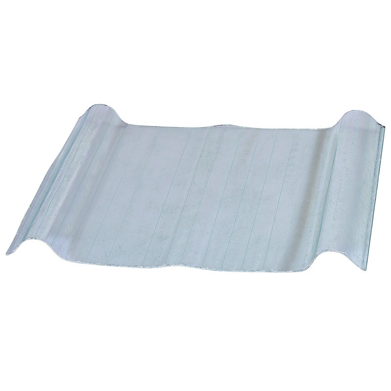 FRP skylight panel pre strechu – priehľadný plast, odolný voči požiaru, FRP konštrukcia