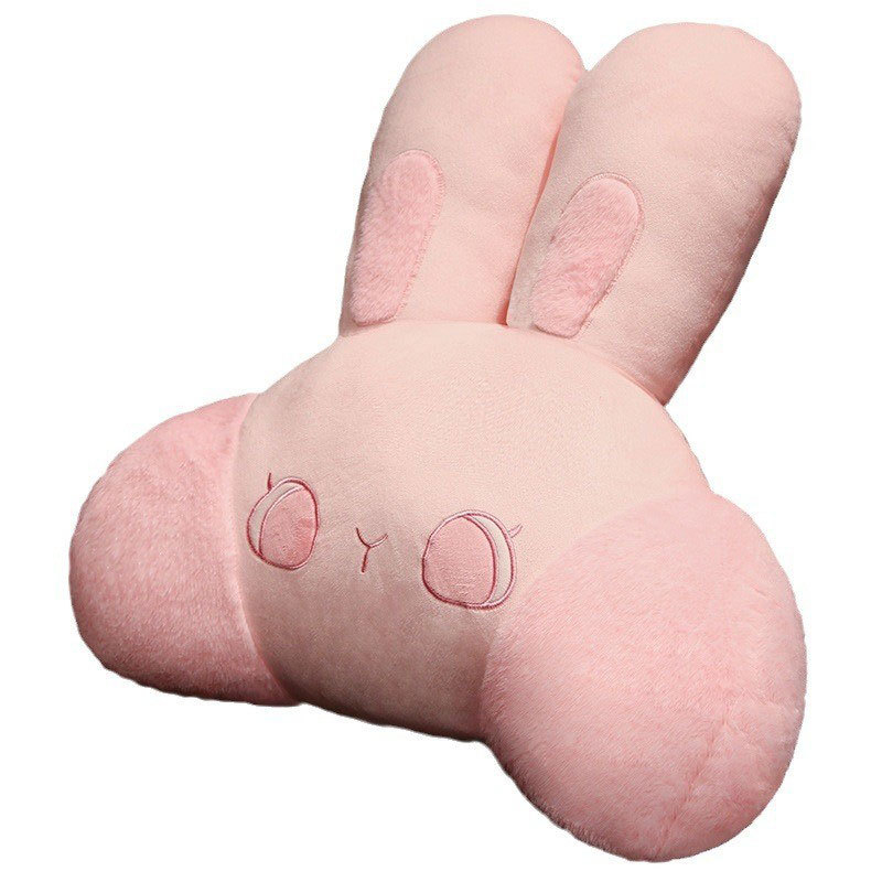 Jaapani stiilis lumbos-padja jänese motiiviga; polüestrist kate ja kiudtäidis; sobib diivanile, magamistuppa, raamatukogusse, üliõpilaskorterisse, kontorisse ja autosse