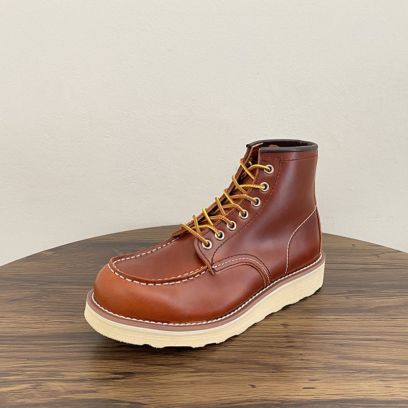 Martens štýlu pracovné čižmy, značky oether, horný materiál: top-grain koža, podrážka: guma, vložka: top-grain koža, holenná podšívka: ovčia koža