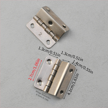 Pánt na nábytok, trojsklopný, s 4 alebo 5 otvormi, niklované zliatiny, jedno ohýbanie, pre domáce použitie