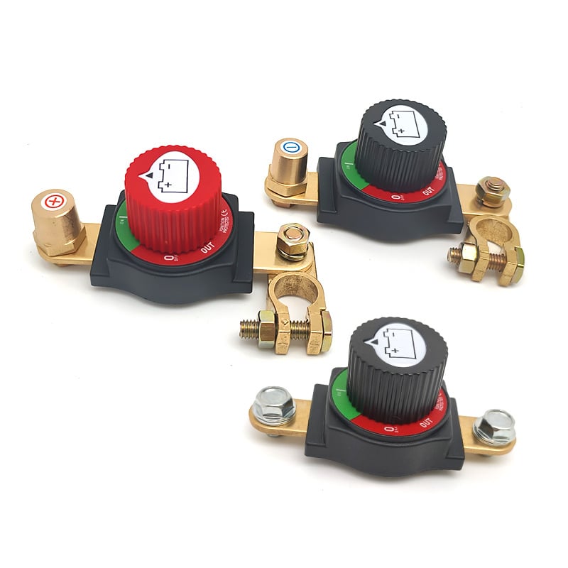 Automobilio baterijos terminalo išjungimo jungiklis, didelio srauto latūnas, su nuimamą rankenėlę, modeliai C71002-Z/F ir C71001, Bai Bangsheng