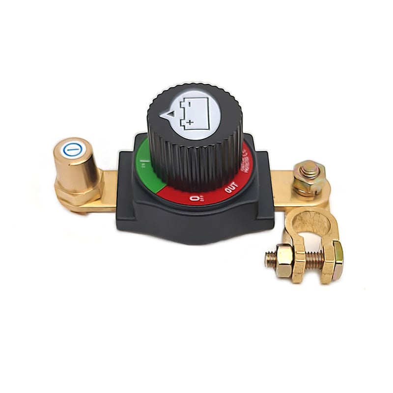 Automobilio baterijos terminalo išjungimo jungiklis, didelio srauto latūnas, su nuimamą rankenėlę, modeliai C71002-Z/F ir C71001, Bai Bangsheng