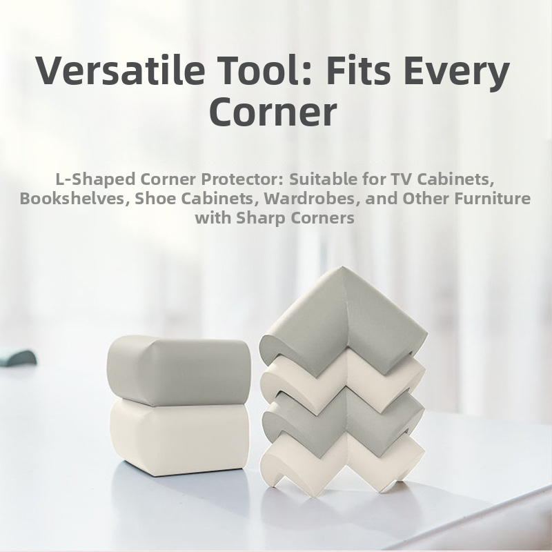 Bērnu galda stūra aizsargs - taisnleņķa stūris, 200 gab., bez zīmola, bez importa