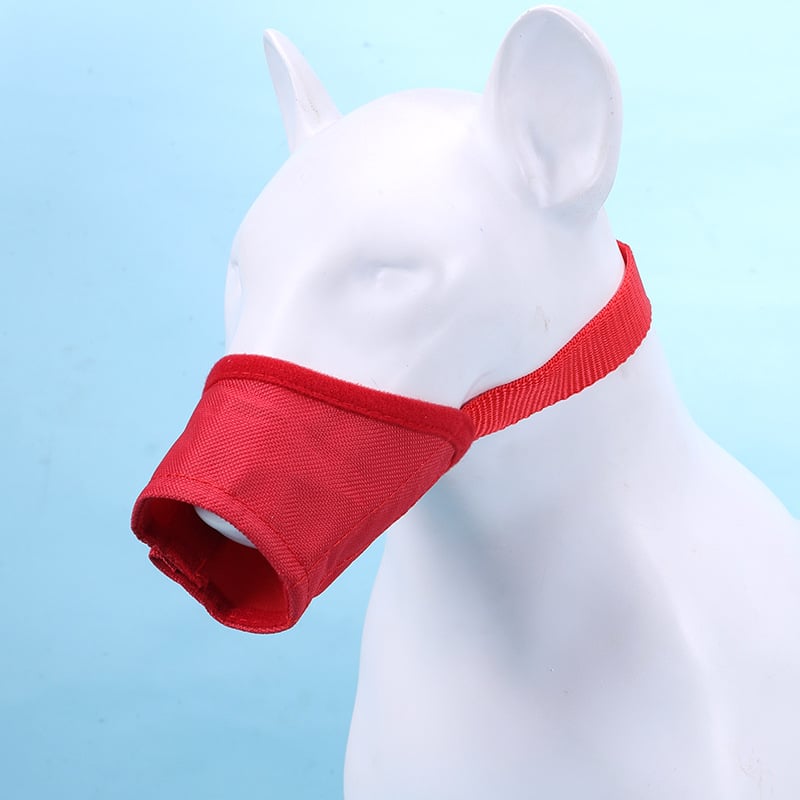 Muzzle pre psy, nastaviteľný, dýchajúci Oxford materiál, anti hrýz, anti olizovanie, zabraňuje jedenie