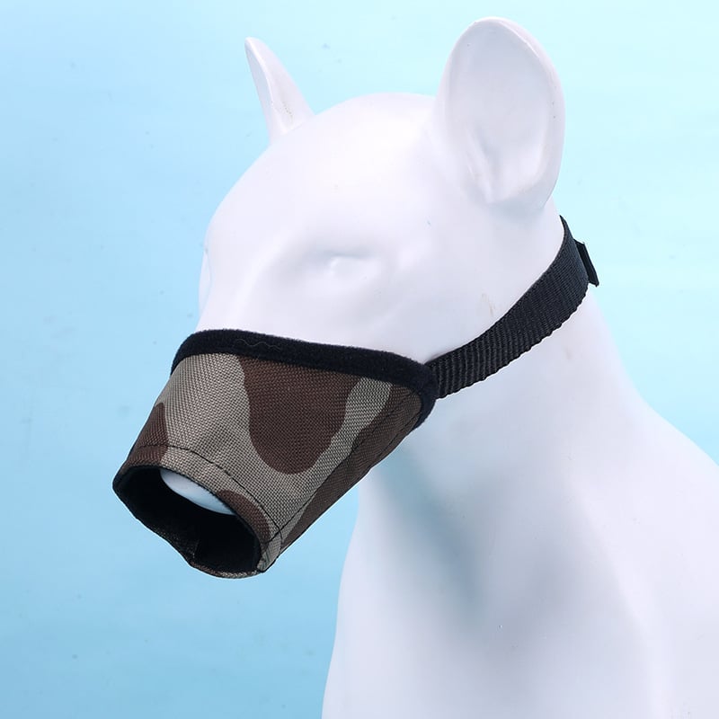 Muzzle pre psy, nastaviteľný, dýchajúci Oxford materiál, anti hrýz, anti olizovanie, zabraňuje jedenie