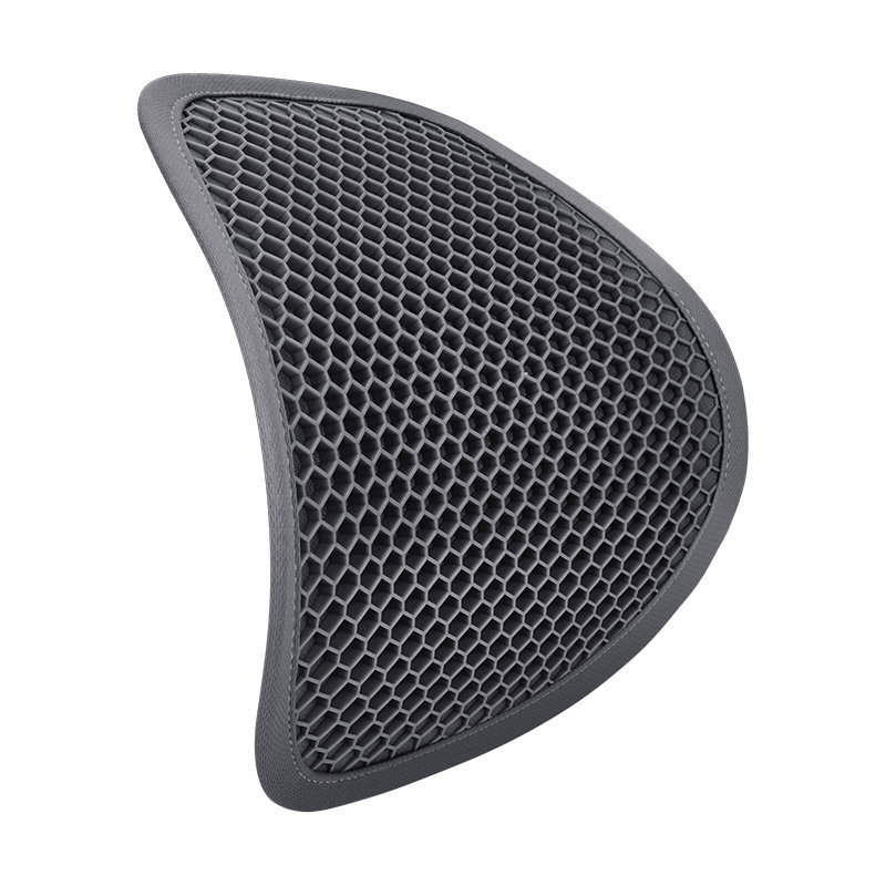 Gélová opora do auta, dýchajúci vankúš chrbta pre dlhé sedenie, letné použitie, ľahká luxus verzia