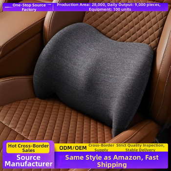 Bedrová opora do auta z pamäťovej peny, prispôsobiteľná, univerzálna kompatibilita, minimalistický štýl, tlač loga dostupná