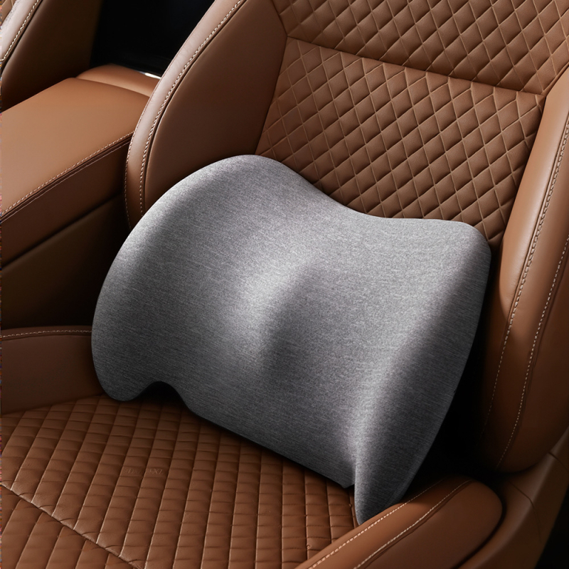 Bedrová opora do auta z pamäťovej peny, prispôsobiteľná, univerzálna kompatibilita, minimalistický štýl, tlač loga dostupná