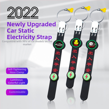 Lan Bo Wang Automobilinis Elektrostatinis Eliminatorius su ABS ir Gumine Žeme Laida; Pritaikytas Apdorojimas; Licencijuojama Privata Žymė