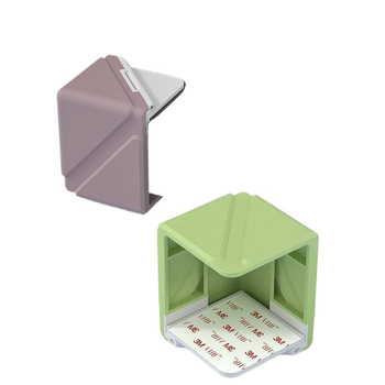 Hlinírové rohové ochranné kryty pre okná - pravouhlé protihliadacie rohy pre vnútorné otváracie okná a dvere - Sada ochrany rohov