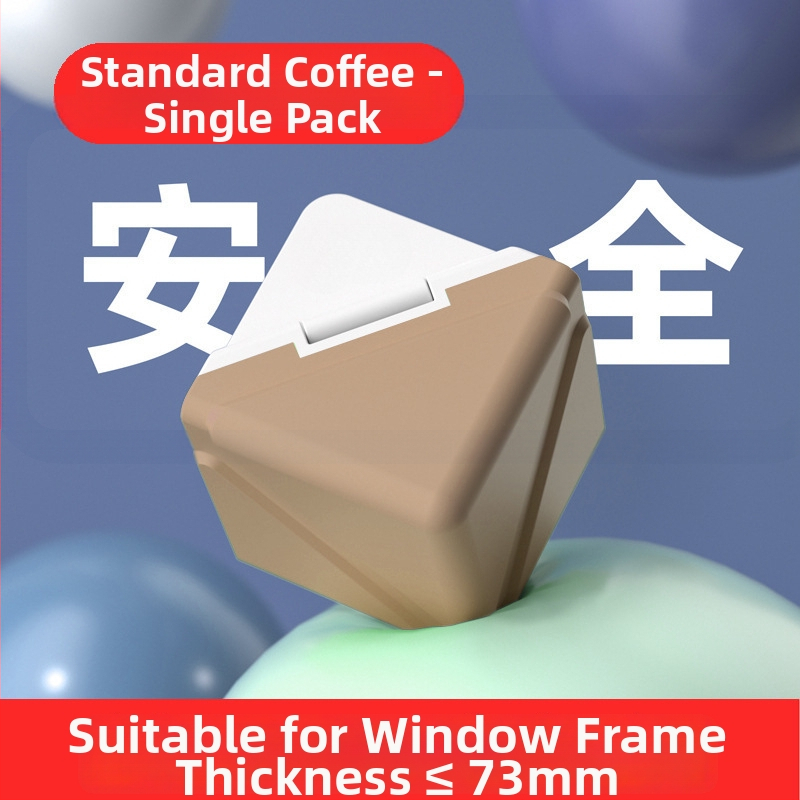 Hlinírové rohové ochranné kryty pre okná - pravouhlé protihliadacie rohy pre vnútorné otváracie okná a dvere - Sada ochrany rohov