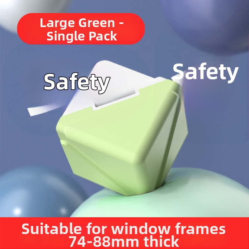 Hlinírové rohové ochranné kryty pre okná - pravouhlé protihliadacie rohy pre vnútorné otváracie okná a dvere - Sada ochrany rohov