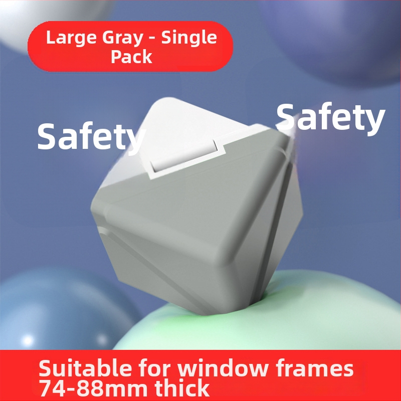 Hlinírové rohové ochranné kryty pre okná - pravouhlé protihliadacie rohy pre vnútorné otváracie okná a dvere - Sada ochrany rohov