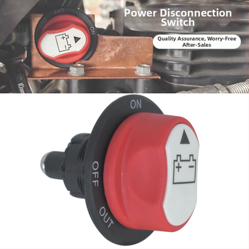 Wen Shuai sõiduki akulaatori lüliti 50A/100A/300A auto, jaht, RV ja ATV jaoks