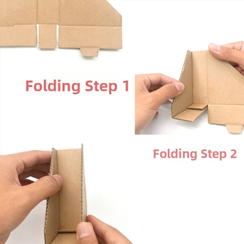 Frame Creator L-typ Papierový ochranný roh – Kraftový papier, Snap-On dizajn, Číslo produktu: Corner Protector Paper