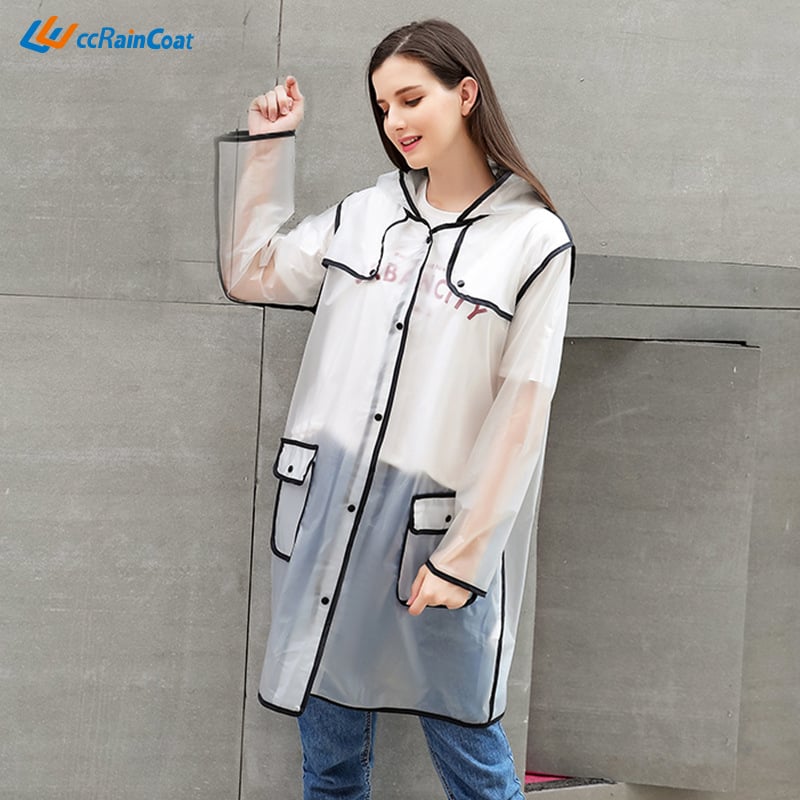 Mr. Rain TPU pončas suaugusiems, matinė skaidri, skirtas žygiams ir kelionėms, TPU audinys 0.15 mm