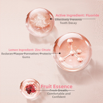 Gélová zubná pasta pre dospelých – ovocné bielenie, vôňa mäty