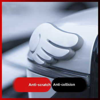Декоративна антиударна лента за врати на автомобил, защита на ръба на вратата и от надраскване, удебелена конструкция