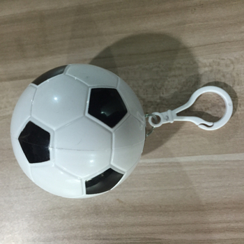 Jednorazový dážďový pončo pre dospelých s guľatým tvarom – ABS+PE, prenosný, priehľadný