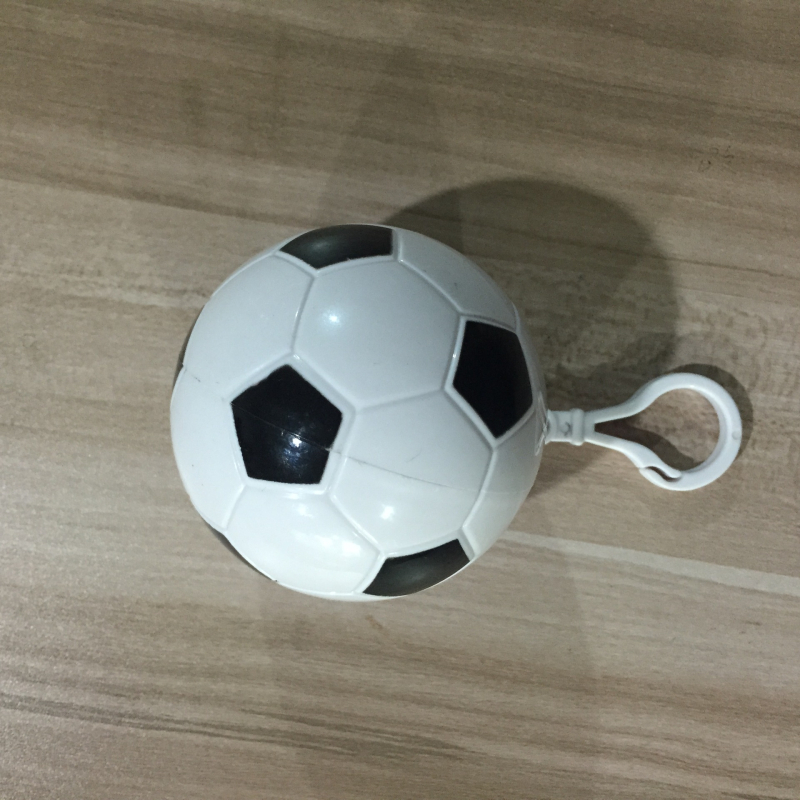 Jednorazový dážďový pončo pre dospelých s guľatým tvarom – ABS+PE, prenosný, priehľadný