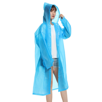 EVA dažďovka pre dospelých, opakovane použiteľná, bežná hrúbka, pre motocykle/e-bike