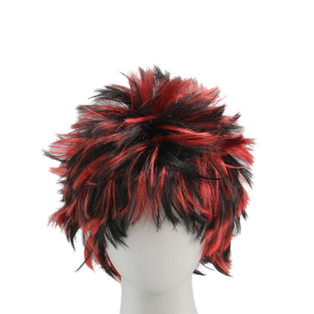 Parochňa kozmetická, krátky afro štýl, strojovo tkaná, materiál vlasov: domáci hodváb, nie je možné farbiť ani kučerovať