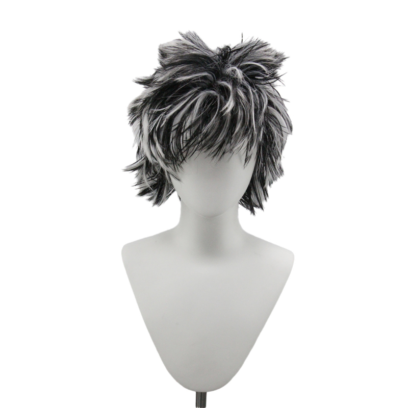 Parochňa kozmetická, krátky afro štýl, strojovo tkaná, materiál vlasov: domáci hodváb, nie je možné farbiť ani kučerovať