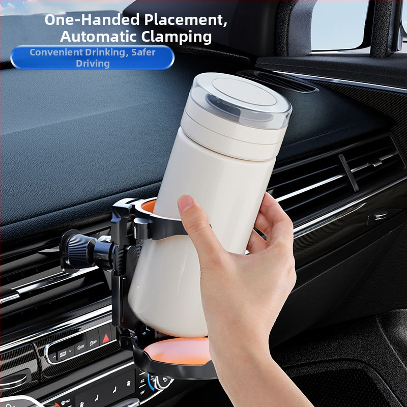 Автомобилен сгъваем държач за чаша за въздушна вентилация, ABS, модел S1, персонализиране налично