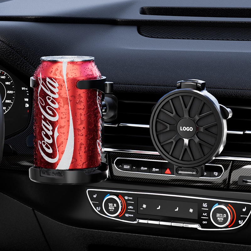 Автомобилен сгъваем държач за чаша за въздушна вентилация, ABS, модел S1, персонализиране налично