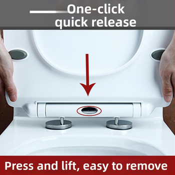 U- tvarovaná WC doska, polstrovaná, vzdialenosť otvorov 14-18 cm, model 8008, materiál: močovino-formaldehydová živica