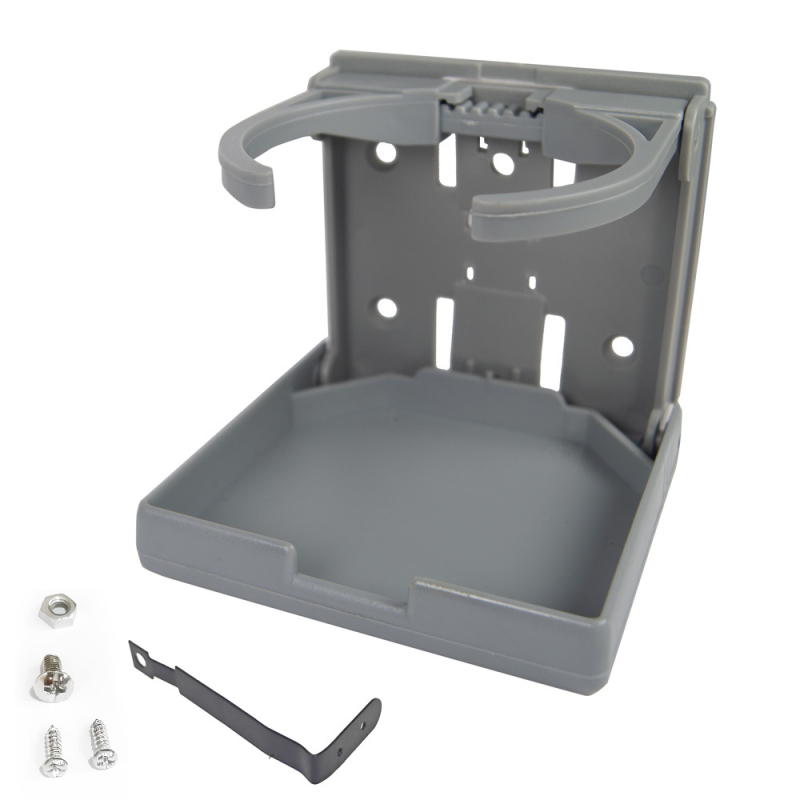 Автомобилен държач за чаша - сгъваем, преносим, ABS; модел AC-2270; номер на изделие AC-2270; за задната облегалка; персонализирана обработка