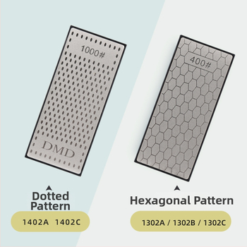 Dvojstranný diamantový ostrič na nože | Značka DMD | Zrnitosť 400 | Tvar: kuboid | Funkcia: ostrenie