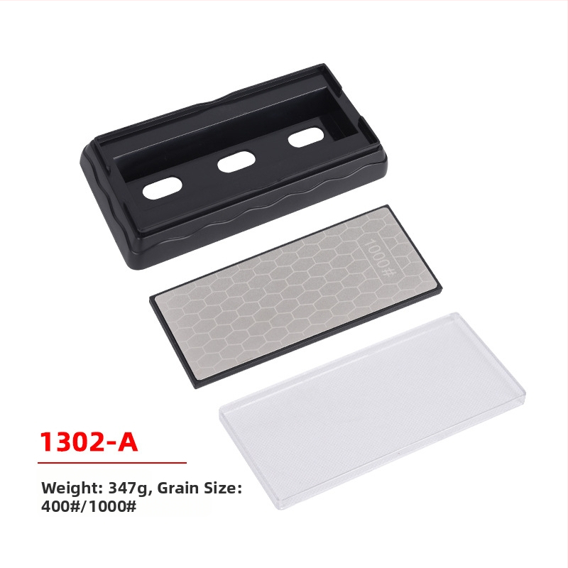 Dvojstranný diamantový ostrič na nože | Značka DMD | Zrnitosť 400 | Tvar: kuboid | Funkcia: ostrenie