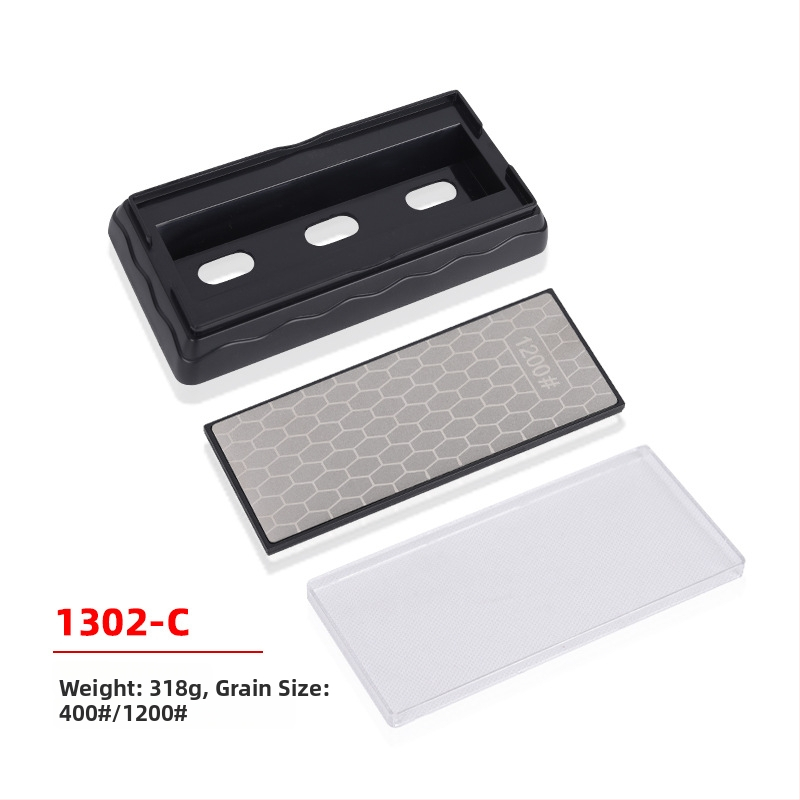 Dvojstranný diamantový ostrič na nože | Značka DMD | Zrnitosť 400 | Tvar: kuboid | Funkcia: ostrenie