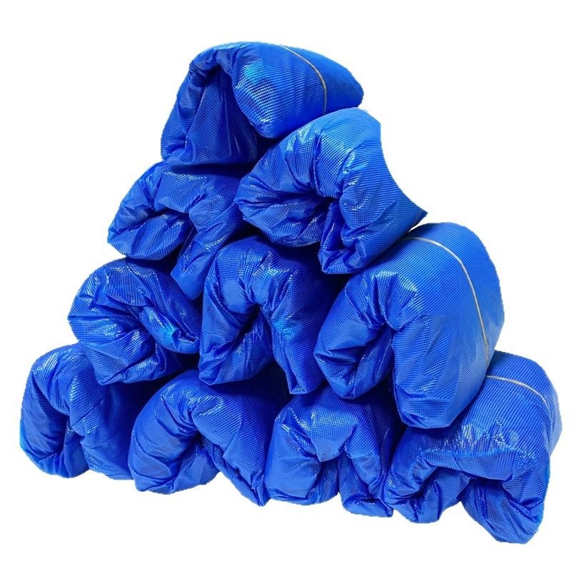 Ühekordsed plastikust jalanõukatted, paksendatud, siseruumides veekindlad, kuluminekindlad, libisemiskindlad, arvutiruumide jaoks