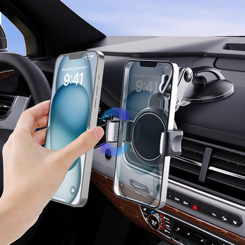 Držač za telefon u autu, univerzalni, ABS materijal, model 4015