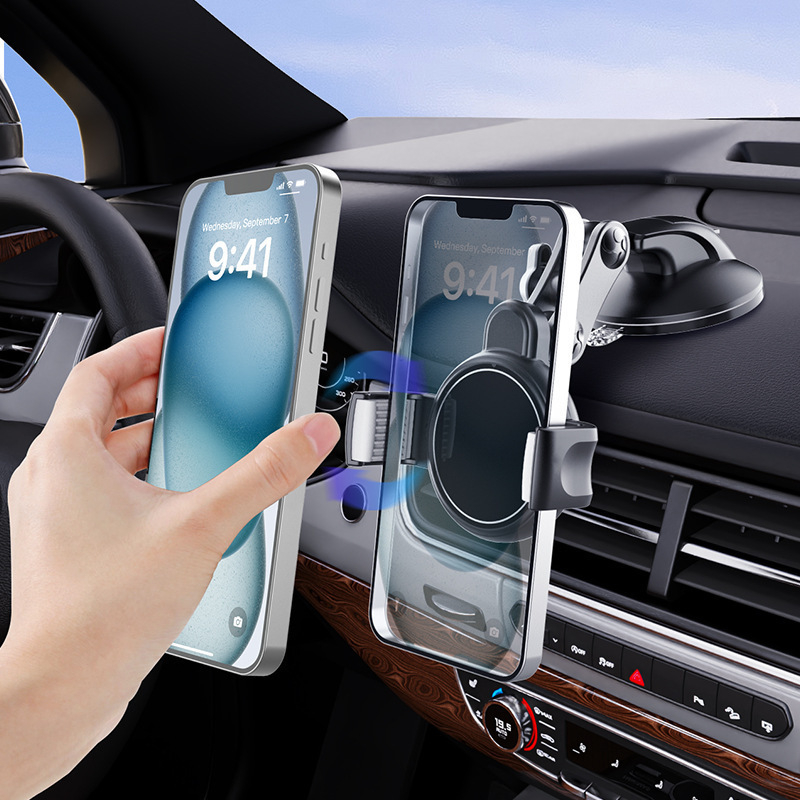Držač za telefon u autu, univerzalni, ABS materijal, model 4015