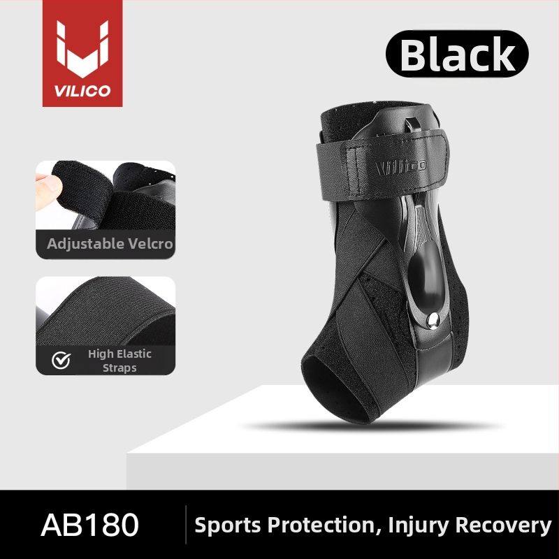 Bokát támogató rehabilitációs készlet – uniszex, anti-rotációs védelem a könyök és a láb számára; fő anyagok: OK Cloth, SCR, ABS, Magic Tape; védelmi terület: boka; kategória: bokatámogatás