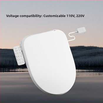 Inteligentná toaletná seda s bidetom — PP doska, RF001-ACMB, nastaviteľný tlak vody, teplota vody a teplý vzduch, samočistiaca tryska, EU 220V/US 110V kompatibilita