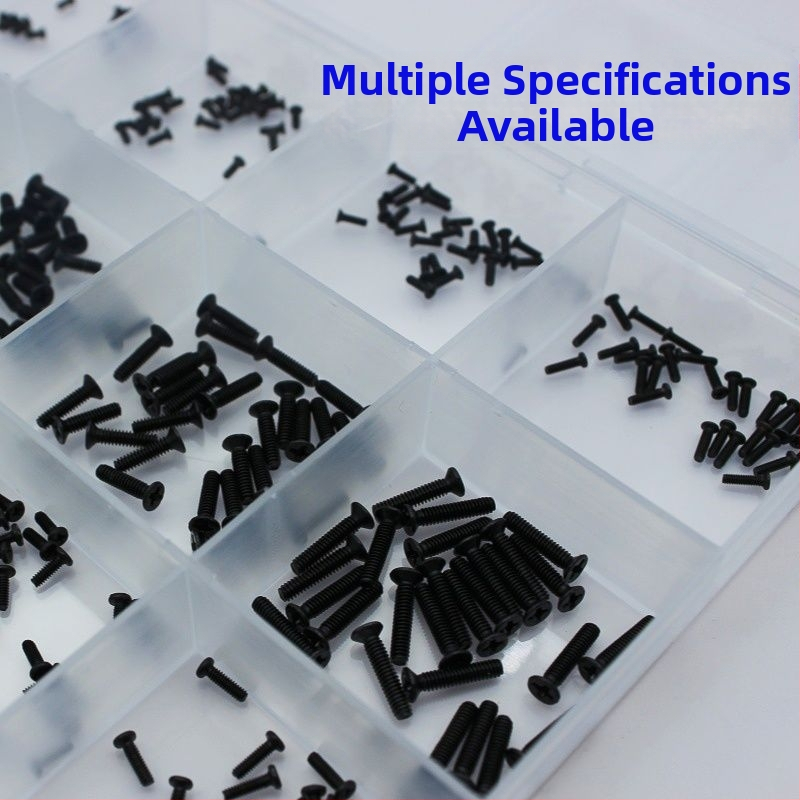 Mini skrūvju komplekts kastē brillēm, pulksteņiem un piezīmju grāmatiņām — modelis PDD1006986342