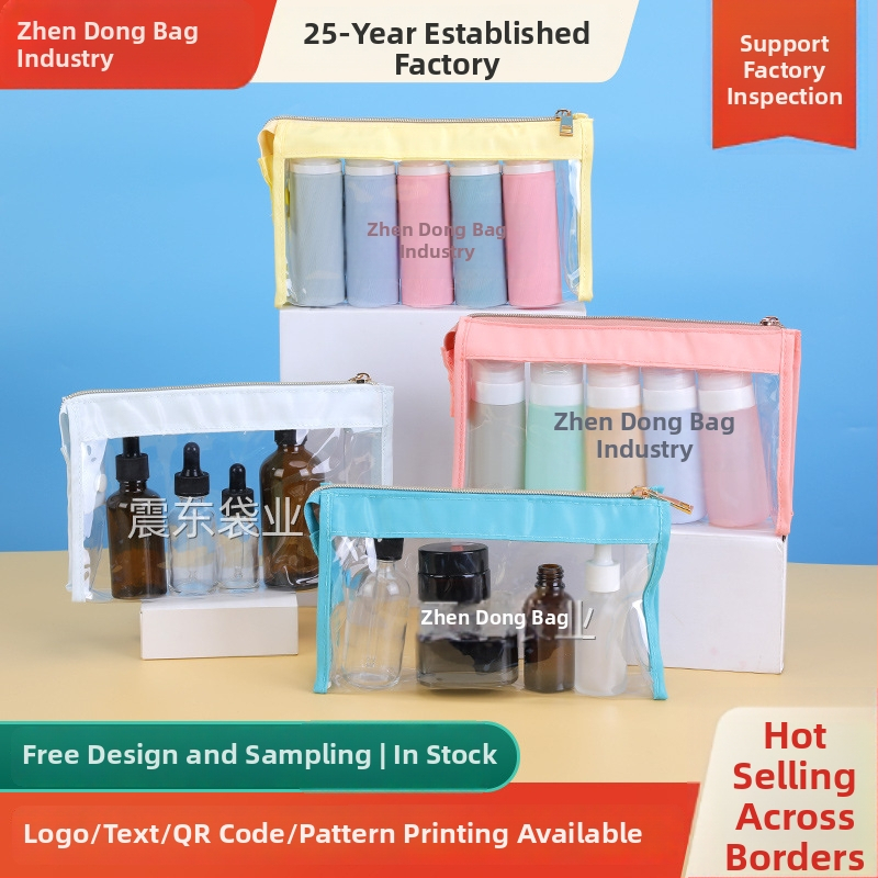 Zhendong 848 PVC meigikott — käekoti stiilis kaasaskantav kosmeetikaorganizer reisidele