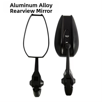 Zrkadlo spätné pre mini elektrické auto, hliníková zliatina, štvorcový tvar, univerzálne, závit vpravo aj vľavo, pevná odolnosť voči otrasom