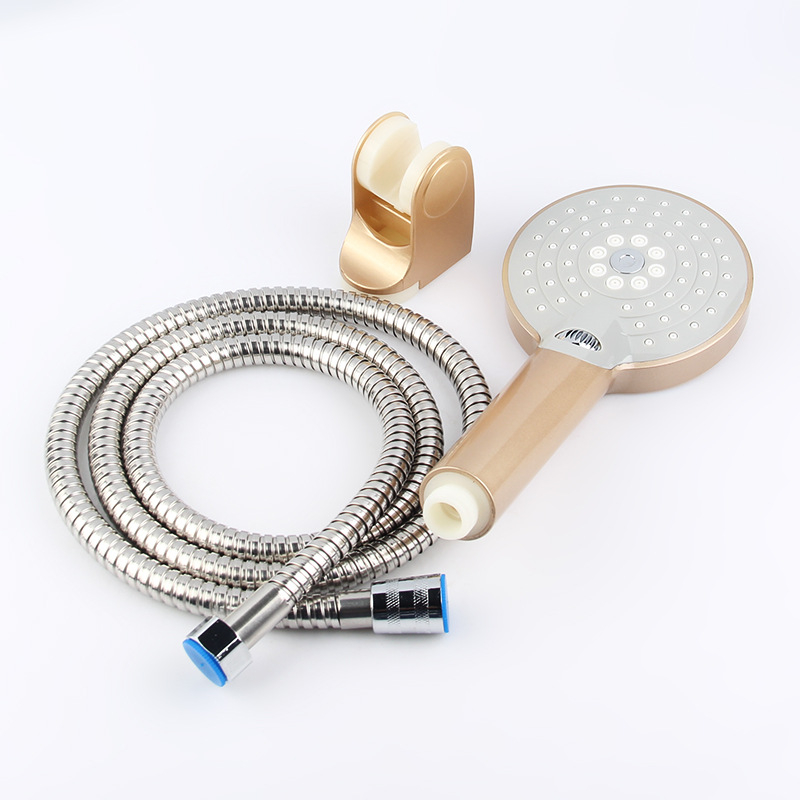 Set duş cu mâner și suport pe perete, ABS, 4 trepte, 0–1.2 MPa, 0–120°C